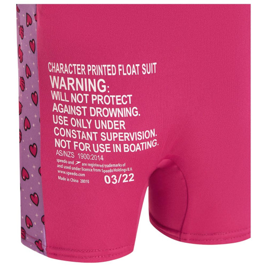 Speedo Βρεφικό ολόσωμο μαγιό Learn to Swim Character Printed Float Suit Speedo Βρεφικό ολόσωμο μαγιό Learn to Swim Character Printed Float Suit